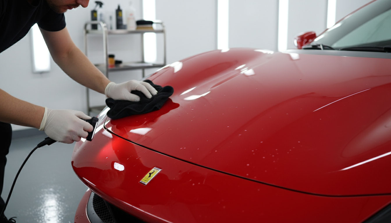 Luxury car detailing