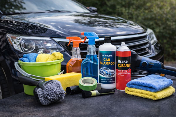 Essential car detailing equipment